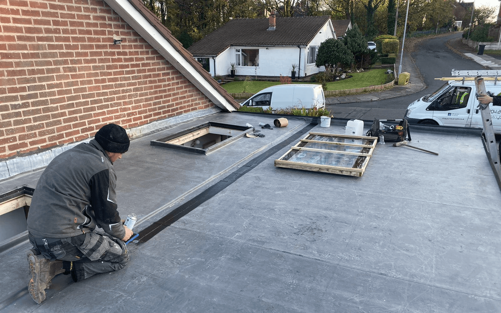 Your Local Roofers Work